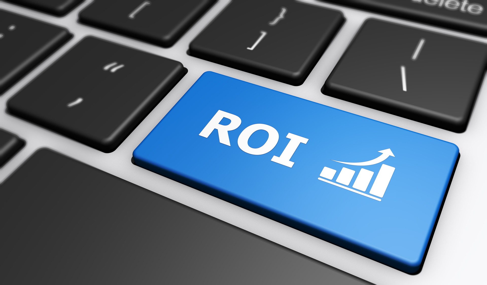 Roi Business Investment Computer Keyboard